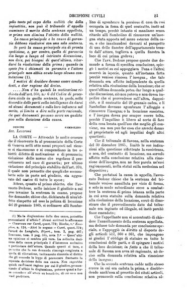 Annali della giurisprudenza italiana raccolta generale delle decisioni delle Corti di cassazione e d'appello in materia civile, criminale, commerciale, di diritto pubblico e amministrativo, e di procedura civile e penale