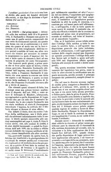 Annali della giurisprudenza italiana raccolta generale delle decisioni delle Corti di cassazione e d'appello in materia civile, criminale, commerciale, di diritto pubblico e amministrativo, e di procedura civile e penale