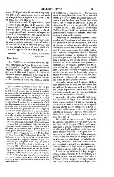 Annali della giurisprudenza italiana raccolta generale delle decisioni delle Corti di cassazione e d'appello in materia civile, criminale, commerciale, di diritto pubblico e amministrativo, e di procedura civile e penale