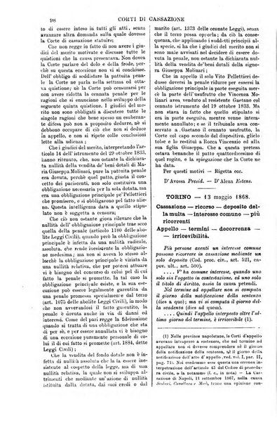 Annali della giurisprudenza italiana raccolta generale delle decisioni delle Corti di cassazione e d'appello in materia civile, criminale, commerciale, di diritto pubblico e amministrativo, e di procedura civile e penale