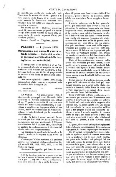 Annali della giurisprudenza italiana raccolta generale delle decisioni delle Corti di cassazione e d'appello in materia civile, criminale, commerciale, di diritto pubblico e amministrativo, e di procedura civile e penale