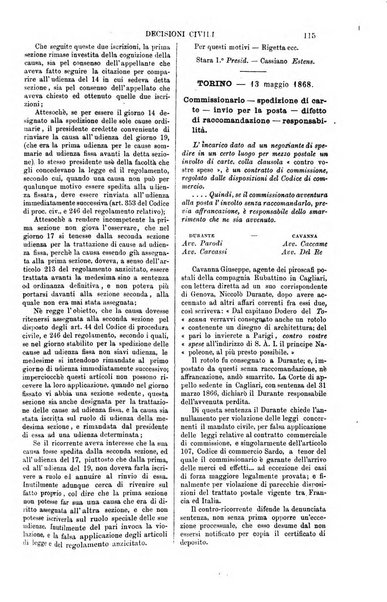 Annali della giurisprudenza italiana raccolta generale delle decisioni delle Corti di cassazione e d'appello in materia civile, criminale, commerciale, di diritto pubblico e amministrativo, e di procedura civile e penale