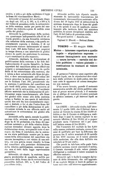 Annali della giurisprudenza italiana raccolta generale delle decisioni delle Corti di cassazione e d'appello in materia civile, criminale, commerciale, di diritto pubblico e amministrativo, e di procedura civile e penale