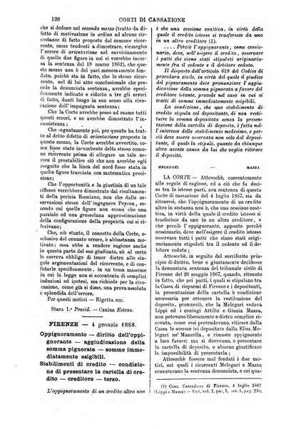 Annali della giurisprudenza italiana raccolta generale delle decisioni delle Corti di cassazione e d'appello in materia civile, criminale, commerciale, di diritto pubblico e amministrativo, e di procedura civile e penale