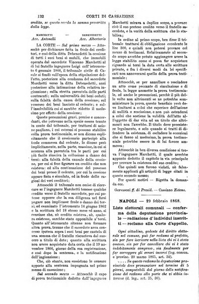 Annali della giurisprudenza italiana raccolta generale delle decisioni delle Corti di cassazione e d'appello in materia civile, criminale, commerciale, di diritto pubblico e amministrativo, e di procedura civile e penale