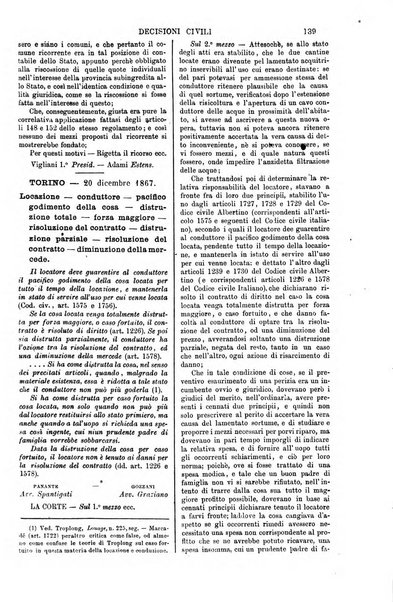 Annali della giurisprudenza italiana raccolta generale delle decisioni delle Corti di cassazione e d'appello in materia civile, criminale, commerciale, di diritto pubblico e amministrativo, e di procedura civile e penale