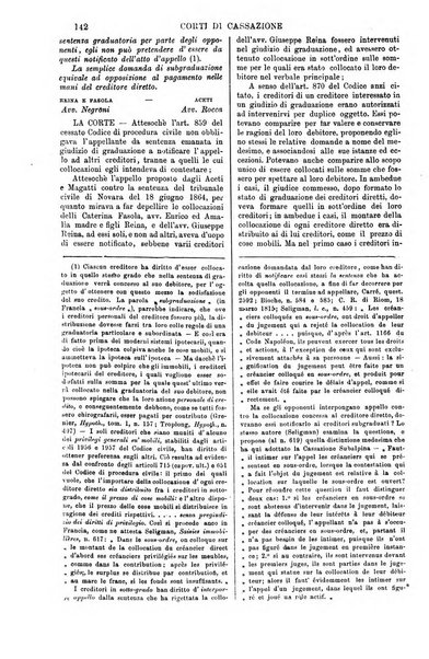 Annali della giurisprudenza italiana raccolta generale delle decisioni delle Corti di cassazione e d'appello in materia civile, criminale, commerciale, di diritto pubblico e amministrativo, e di procedura civile e penale