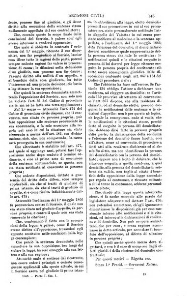 Annali della giurisprudenza italiana raccolta generale delle decisioni delle Corti di cassazione e d'appello in materia civile, criminale, commerciale, di diritto pubblico e amministrativo, e di procedura civile e penale