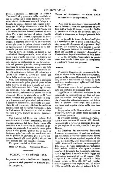 Annali della giurisprudenza italiana raccolta generale delle decisioni delle Corti di cassazione e d'appello in materia civile, criminale, commerciale, di diritto pubblico e amministrativo, e di procedura civile e penale