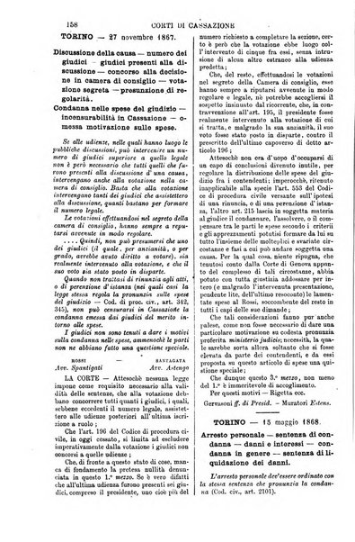 Annali della giurisprudenza italiana raccolta generale delle decisioni delle Corti di cassazione e d'appello in materia civile, criminale, commerciale, di diritto pubblico e amministrativo, e di procedura civile e penale