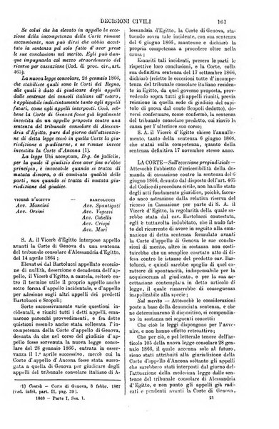 Annali della giurisprudenza italiana raccolta generale delle decisioni delle Corti di cassazione e d'appello in materia civile, criminale, commerciale, di diritto pubblico e amministrativo, e di procedura civile e penale