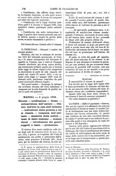 Annali della giurisprudenza italiana raccolta generale delle decisioni delle Corti di cassazione e d'appello in materia civile, criminale, commerciale, di diritto pubblico e amministrativo, e di procedura civile e penale