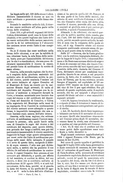 Annali della giurisprudenza italiana raccolta generale delle decisioni delle Corti di cassazione e d'appello in materia civile, criminale, commerciale, di diritto pubblico e amministrativo, e di procedura civile e penale