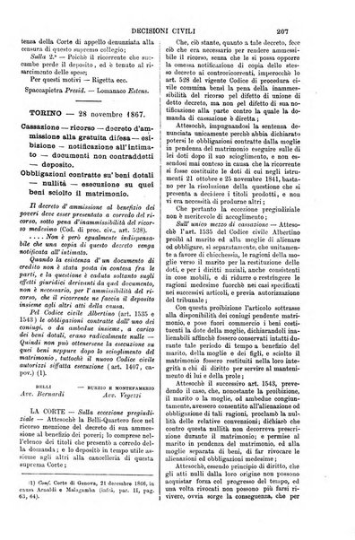 Annali della giurisprudenza italiana raccolta generale delle decisioni delle Corti di cassazione e d'appello in materia civile, criminale, commerciale, di diritto pubblico e amministrativo, e di procedura civile e penale