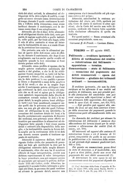 Annali della giurisprudenza italiana raccolta generale delle decisioni delle Corti di cassazione e d'appello in materia civile, criminale, commerciale, di diritto pubblico e amministrativo, e di procedura civile e penale