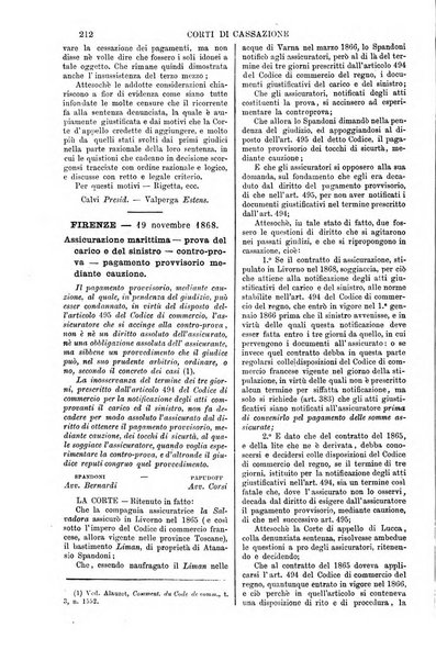 Annali della giurisprudenza italiana raccolta generale delle decisioni delle Corti di cassazione e d'appello in materia civile, criminale, commerciale, di diritto pubblico e amministrativo, e di procedura civile e penale