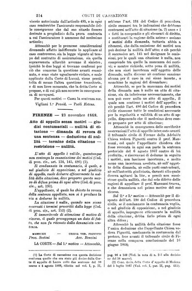 Annali della giurisprudenza italiana raccolta generale delle decisioni delle Corti di cassazione e d'appello in materia civile, criminale, commerciale, di diritto pubblico e amministrativo, e di procedura civile e penale