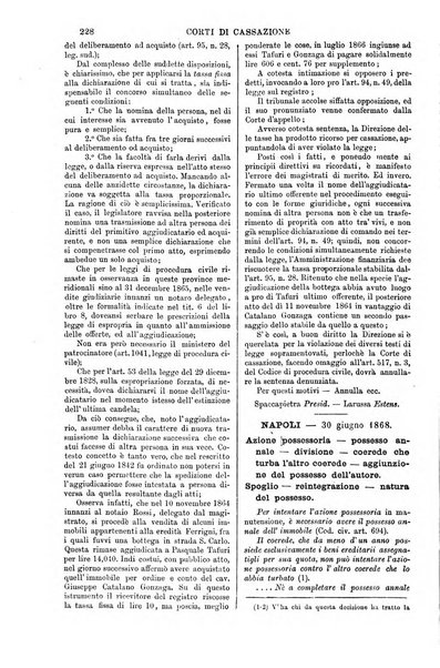 Annali della giurisprudenza italiana raccolta generale delle decisioni delle Corti di cassazione e d'appello in materia civile, criminale, commerciale, di diritto pubblico e amministrativo, e di procedura civile e penale