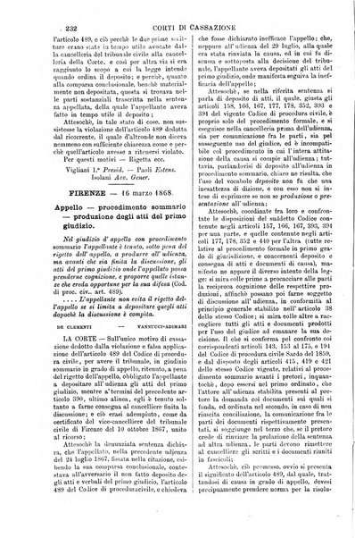 Annali della giurisprudenza italiana raccolta generale delle decisioni delle Corti di cassazione e d'appello in materia civile, criminale, commerciale, di diritto pubblico e amministrativo, e di procedura civile e penale