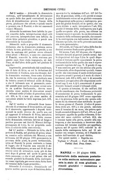 Annali della giurisprudenza italiana raccolta generale delle decisioni delle Corti di cassazione e d'appello in materia civile, criminale, commerciale, di diritto pubblico e amministrativo, e di procedura civile e penale