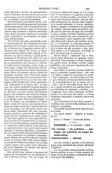 Annali della giurisprudenza italiana raccolta generale delle decisioni delle Corti di cassazione e d'appello in materia civile, criminale, commerciale, di diritto pubblico e amministrativo, e di procedura civile e penale