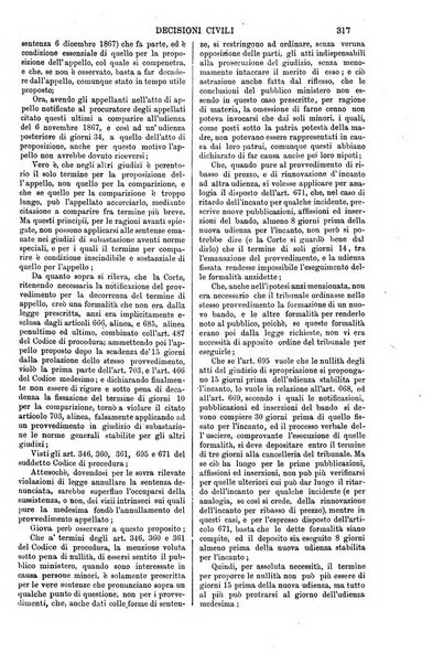 Annali della giurisprudenza italiana raccolta generale delle decisioni delle Corti di cassazione e d'appello in materia civile, criminale, commerciale, di diritto pubblico e amministrativo, e di procedura civile e penale