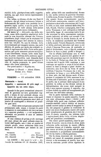 Annali della giurisprudenza italiana raccolta generale delle decisioni delle Corti di cassazione e d'appello in materia civile, criminale, commerciale, di diritto pubblico e amministrativo, e di procedura civile e penale