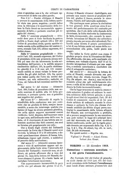 Annali della giurisprudenza italiana raccolta generale delle decisioni delle Corti di cassazione e d'appello in materia civile, criminale, commerciale, di diritto pubblico e amministrativo, e di procedura civile e penale