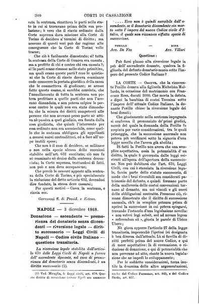 Annali della giurisprudenza italiana raccolta generale delle decisioni delle Corti di cassazione e d'appello in materia civile, criminale, commerciale, di diritto pubblico e amministrativo, e di procedura civile e penale