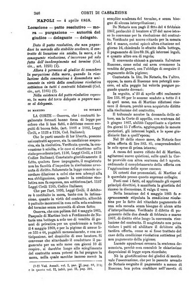 Annali della giurisprudenza italiana raccolta generale delle decisioni delle Corti di cassazione e d'appello in materia civile, criminale, commerciale, di diritto pubblico e amministrativo, e di procedura civile e penale