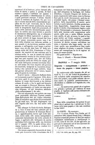 Annali della giurisprudenza italiana raccolta generale delle decisioni delle Corti di cassazione e d'appello in materia civile, criminale, commerciale, di diritto pubblico e amministrativo, e di procedura civile e penale