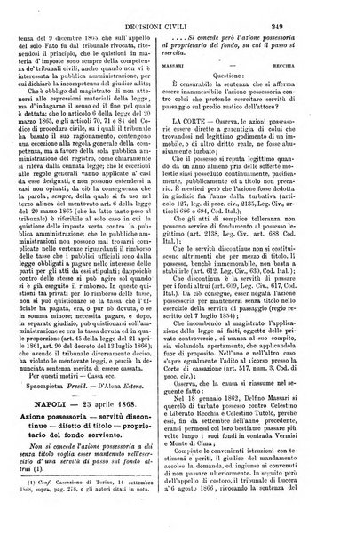 Annali della giurisprudenza italiana raccolta generale delle decisioni delle Corti di cassazione e d'appello in materia civile, criminale, commerciale, di diritto pubblico e amministrativo, e di procedura civile e penale