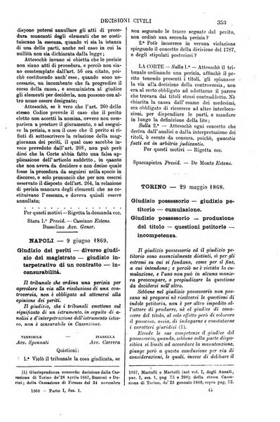 Annali della giurisprudenza italiana raccolta generale delle decisioni delle Corti di cassazione e d'appello in materia civile, criminale, commerciale, di diritto pubblico e amministrativo, e di procedura civile e penale