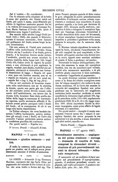 Annali della giurisprudenza italiana raccolta generale delle decisioni delle Corti di cassazione e d'appello in materia civile, criminale, commerciale, di diritto pubblico e amministrativo, e di procedura civile e penale