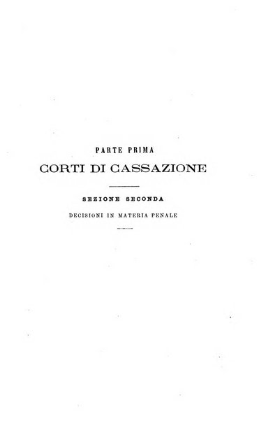 Annali della giurisprudenza italiana raccolta generale delle decisioni delle Corti di cassazione e d'appello in materia civile, criminale, commerciale, di diritto pubblico e amministrativo, e di procedura civile e penale