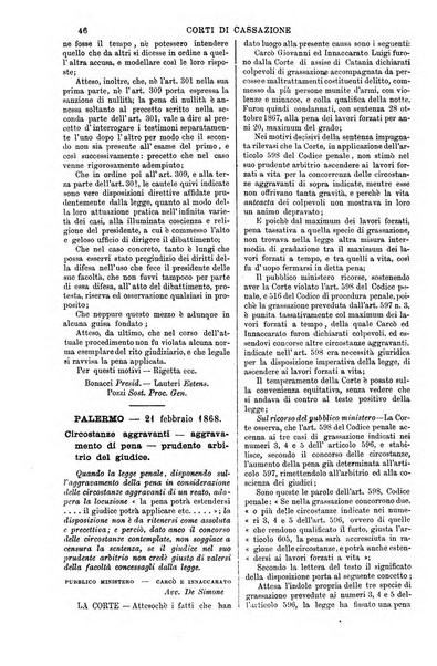 Annali della giurisprudenza italiana raccolta generale delle decisioni delle Corti di cassazione e d'appello in materia civile, criminale, commerciale, di diritto pubblico e amministrativo, e di procedura civile e penale