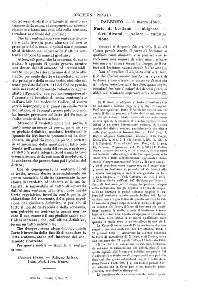 Annali della giurisprudenza italiana raccolta generale delle decisioni delle Corti di cassazione e d'appello in materia civile, criminale, commerciale, di diritto pubblico e amministrativo, e di procedura civile e penale