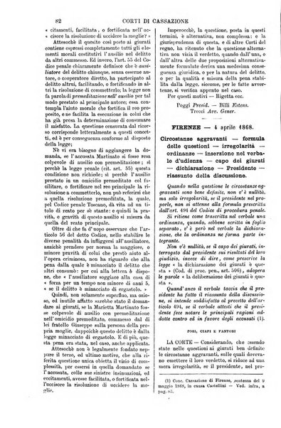 Annali della giurisprudenza italiana raccolta generale delle decisioni delle Corti di cassazione e d'appello in materia civile, criminale, commerciale, di diritto pubblico e amministrativo, e di procedura civile e penale