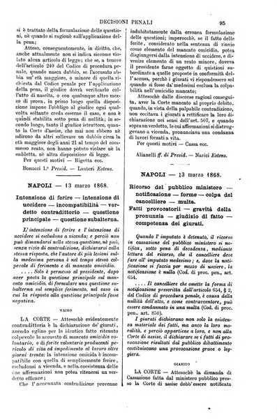 Annali della giurisprudenza italiana raccolta generale delle decisioni delle Corti di cassazione e d'appello in materia civile, criminale, commerciale, di diritto pubblico e amministrativo, e di procedura civile e penale