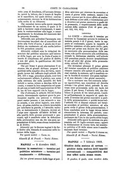 Annali della giurisprudenza italiana raccolta generale delle decisioni delle Corti di cassazione e d'appello in materia civile, criminale, commerciale, di diritto pubblico e amministrativo, e di procedura civile e penale