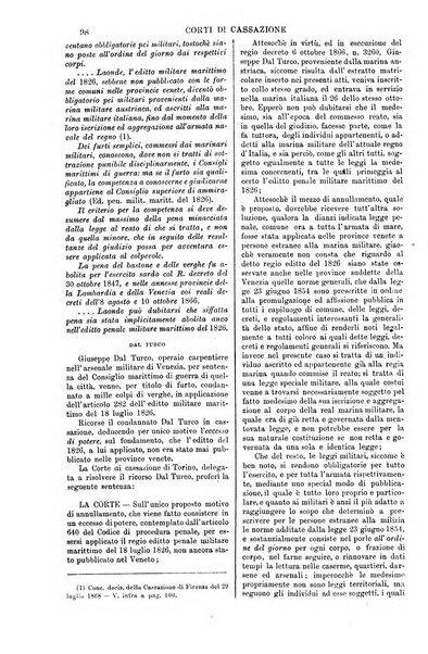 Annali della giurisprudenza italiana raccolta generale delle decisioni delle Corti di cassazione e d'appello in materia civile, criminale, commerciale, di diritto pubblico e amministrativo, e di procedura civile e penale