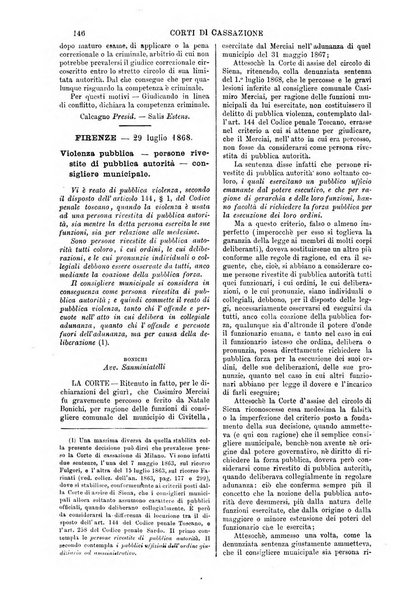 Annali della giurisprudenza italiana raccolta generale delle decisioni delle Corti di cassazione e d'appello in materia civile, criminale, commerciale, di diritto pubblico e amministrativo, e di procedura civile e penale