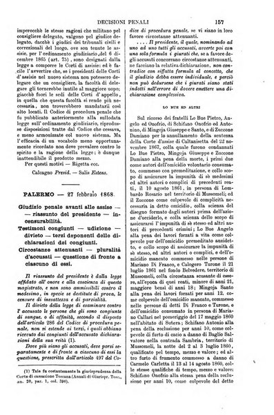 Annali della giurisprudenza italiana raccolta generale delle decisioni delle Corti di cassazione e d'appello in materia civile, criminale, commerciale, di diritto pubblico e amministrativo, e di procedura civile e penale