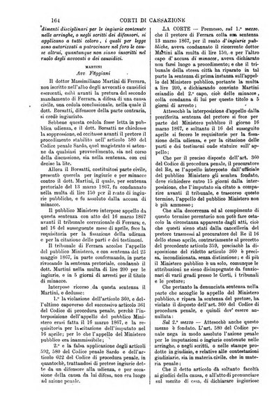 Annali della giurisprudenza italiana raccolta generale delle decisioni delle Corti di cassazione e d'appello in materia civile, criminale, commerciale, di diritto pubblico e amministrativo, e di procedura civile e penale