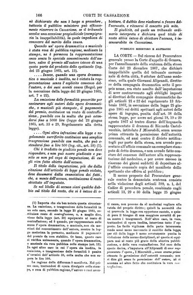 Annali della giurisprudenza italiana raccolta generale delle decisioni delle Corti di cassazione e d'appello in materia civile, criminale, commerciale, di diritto pubblico e amministrativo, e di procedura civile e penale