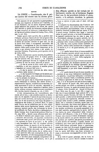 Annali della giurisprudenza italiana raccolta generale delle decisioni delle Corti di cassazione e d'appello in materia civile, criminale, commerciale, di diritto pubblico e amministrativo, e di procedura civile e penale