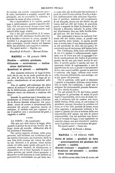 Annali della giurisprudenza italiana raccolta generale delle decisioni delle Corti di cassazione e d'appello in materia civile, criminale, commerciale, di diritto pubblico e amministrativo, e di procedura civile e penale