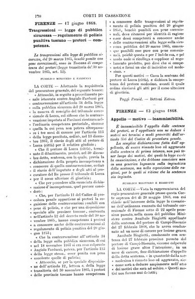 Annali della giurisprudenza italiana raccolta generale delle decisioni delle Corti di cassazione e d'appello in materia civile, criminale, commerciale, di diritto pubblico e amministrativo, e di procedura civile e penale