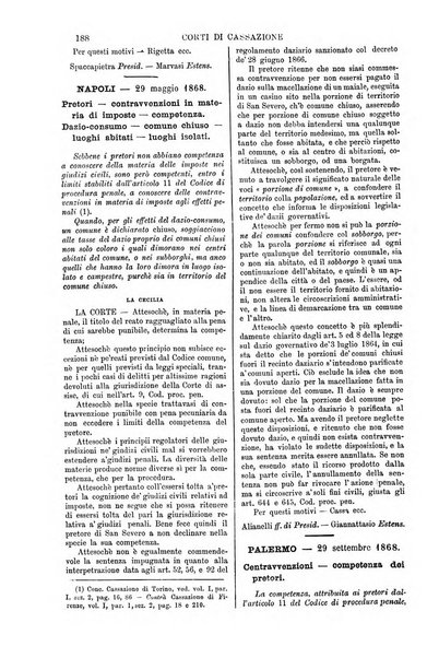 Annali della giurisprudenza italiana raccolta generale delle decisioni delle Corti di cassazione e d'appello in materia civile, criminale, commerciale, di diritto pubblico e amministrativo, e di procedura civile e penale