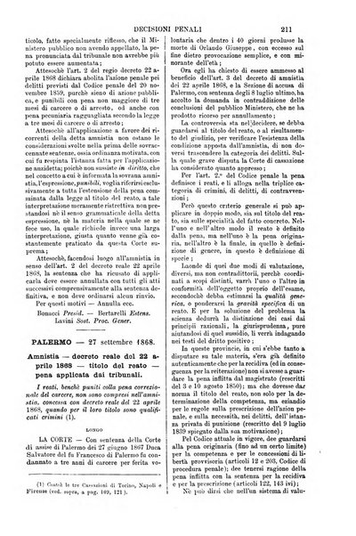 Annali della giurisprudenza italiana raccolta generale delle decisioni delle Corti di cassazione e d'appello in materia civile, criminale, commerciale, di diritto pubblico e amministrativo, e di procedura civile e penale